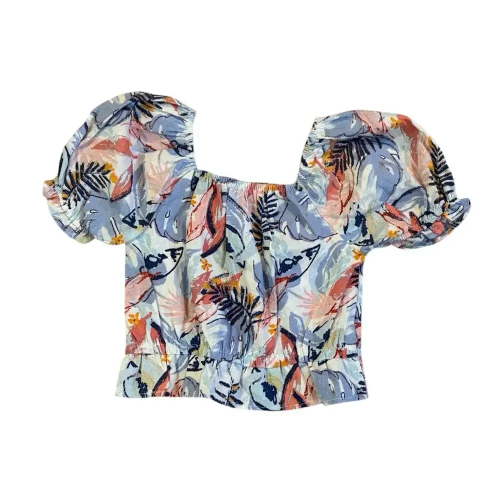 Vince Camuto Tropical 2 Piece Outfit Toddler Girl 2T